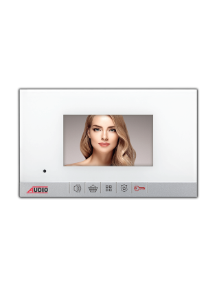 Audio 1182 (Siyah 1183) 4.3″ Görüntülü Diafon Bus Plus (Mekanik Butonlu)